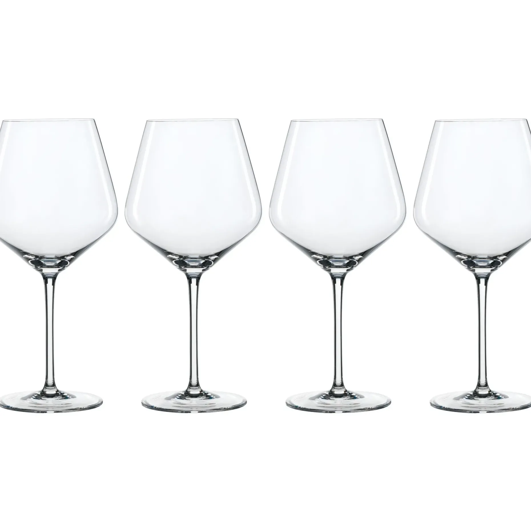 Style Burgundy Rodvinsglass 4-Pakning